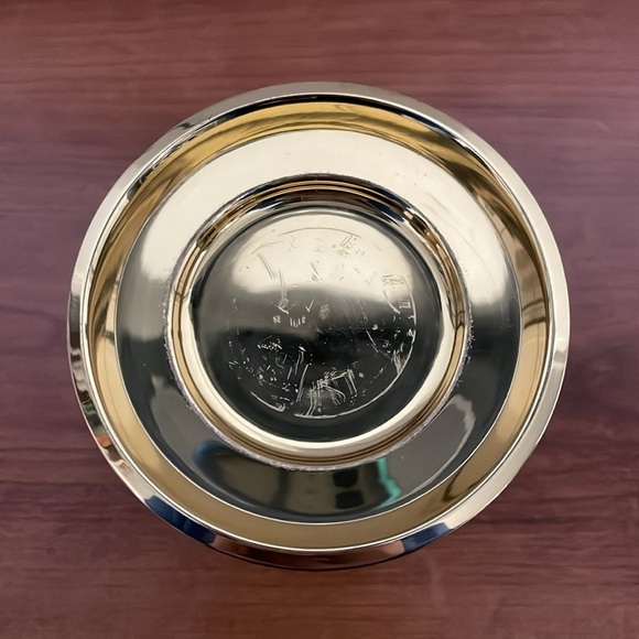 PartyLite "Falmouth" Brass Pillar Candle Holder - Picture 2 of 6